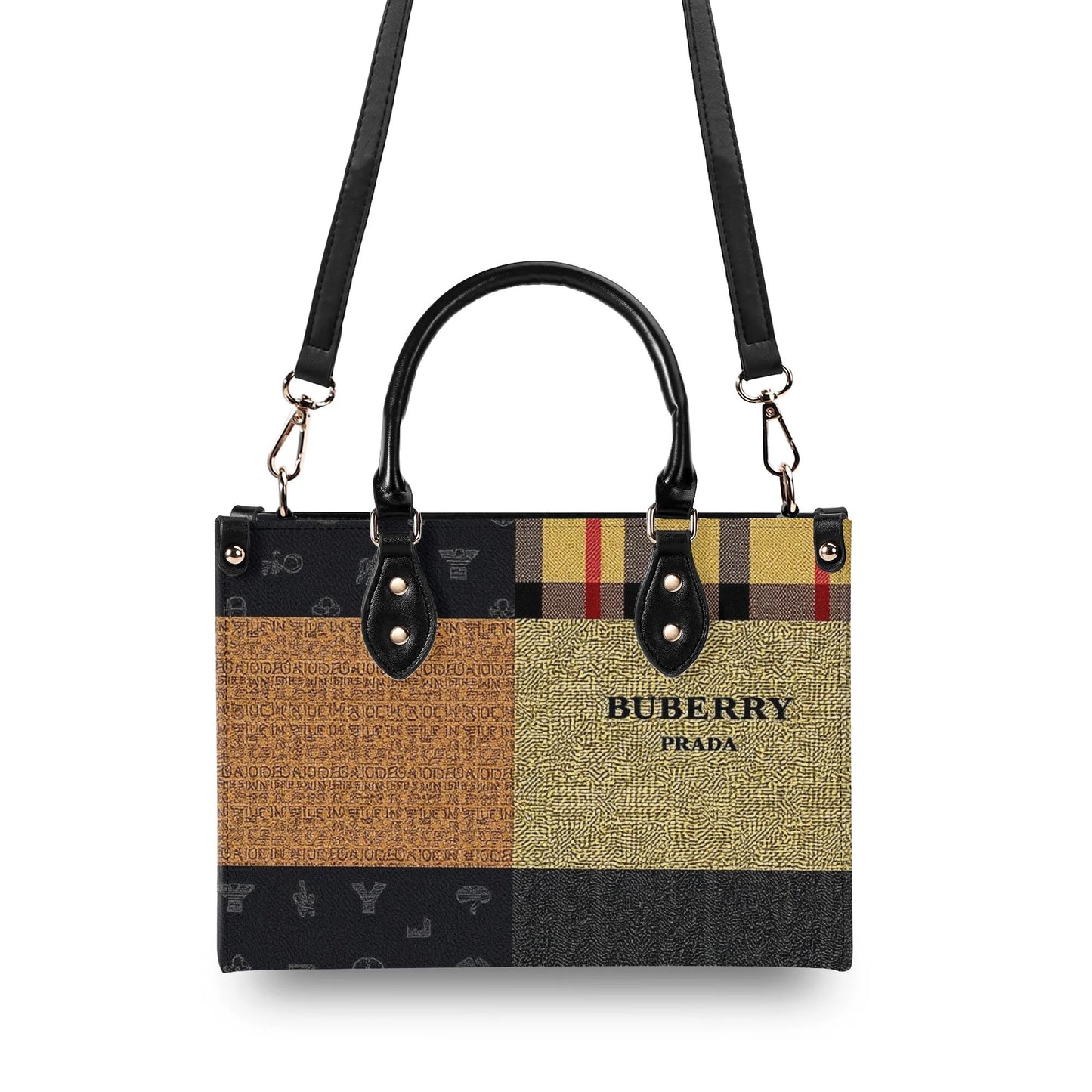 Prada berry by Carti New Version-Luxury Women Top Grain Leather Handbag