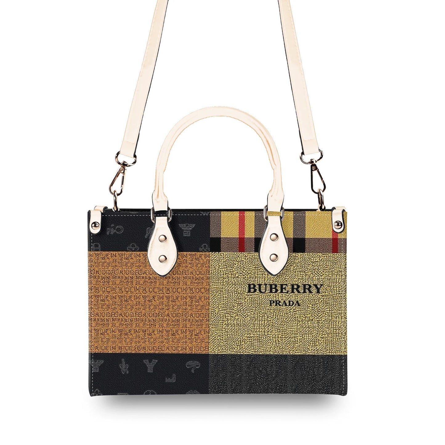 Prada berry by Carti New Version-Luxury Women Top Grain Leather Handbag