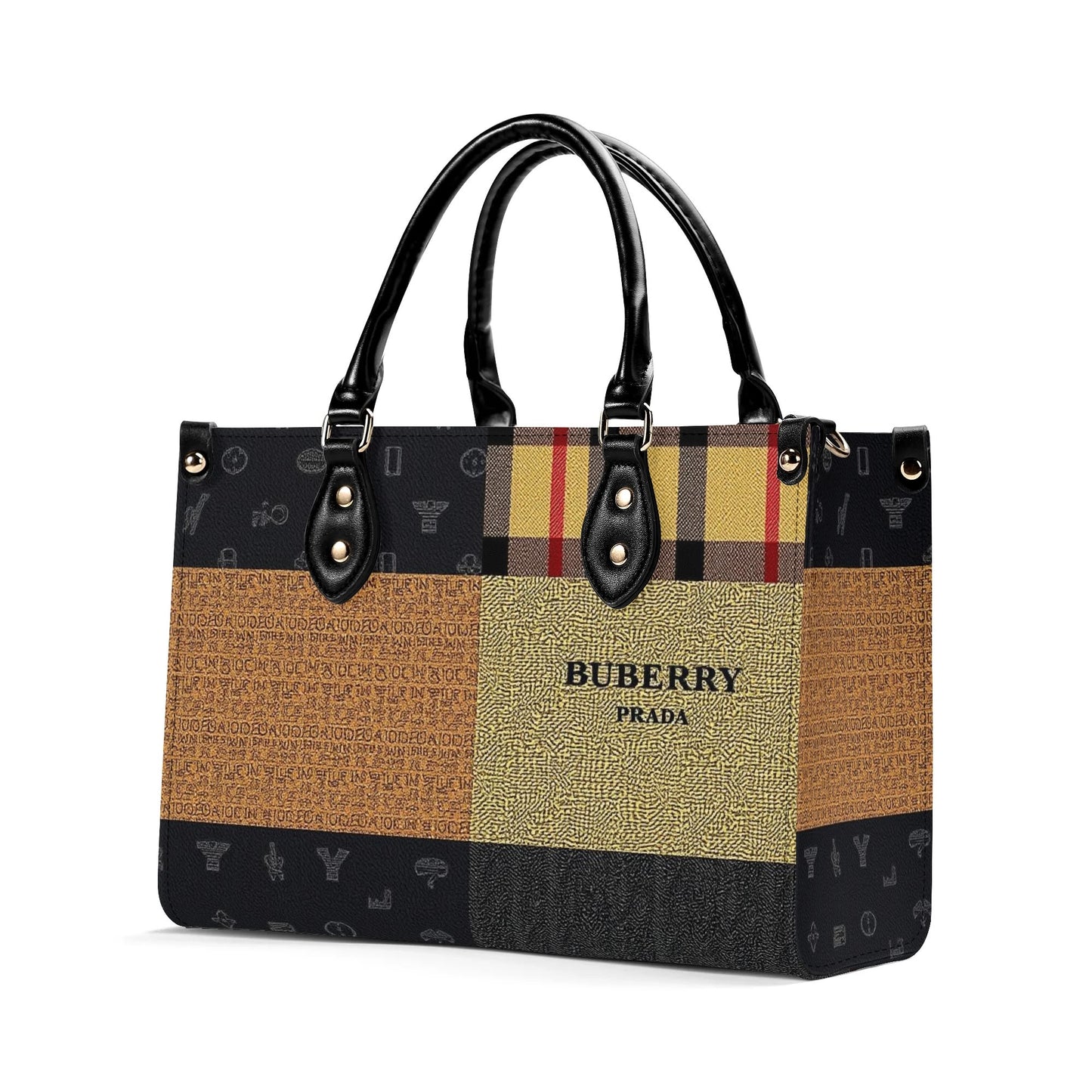 Prada berry by Carti New Version-Luxury Women Top Grain Leather Handbag