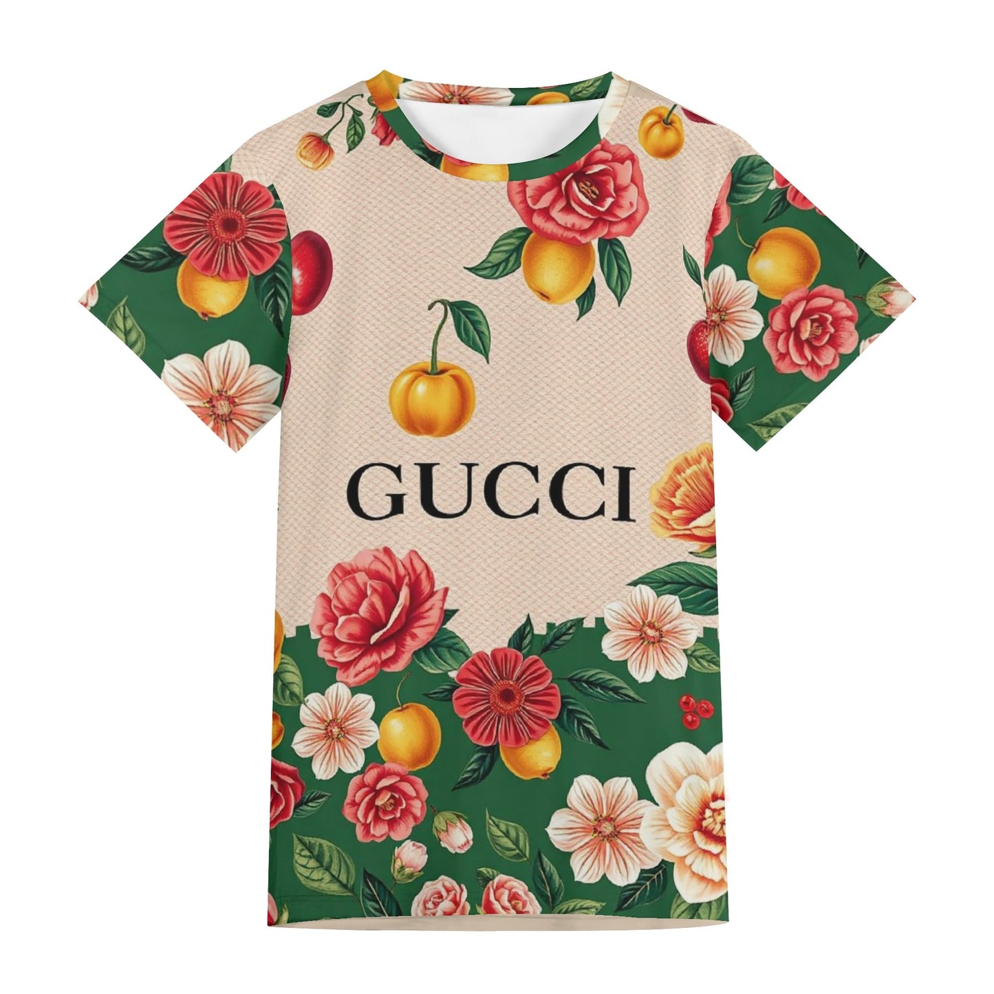 Stylish Graphic Tee by G Giore - Breathable Stretch Fabric for Casual Wear (Multiple Sizes)