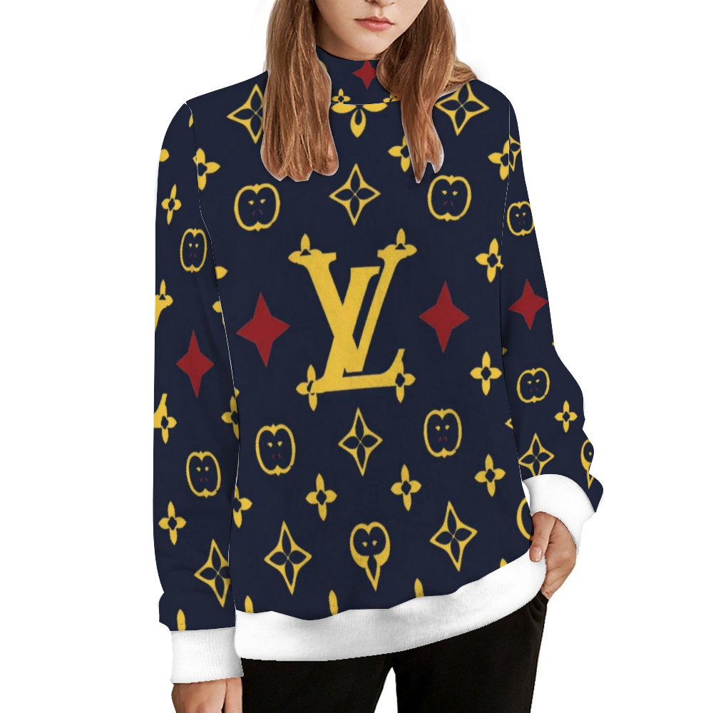 VL Gutton  Casual Turtleneck Long Sleeve Sweaters for Winter