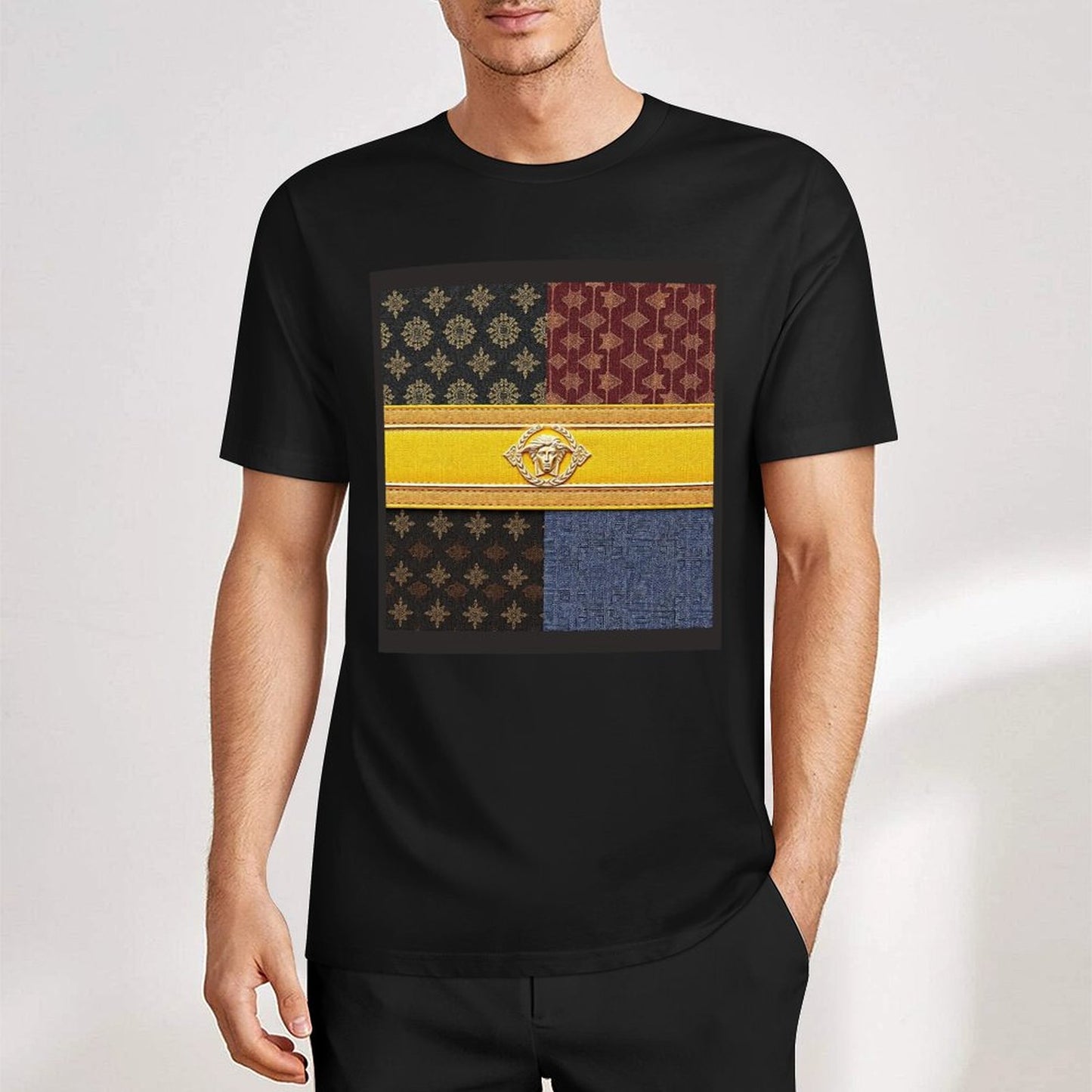 Cartier VersusCotton Men's Short Sleeve T-shirt