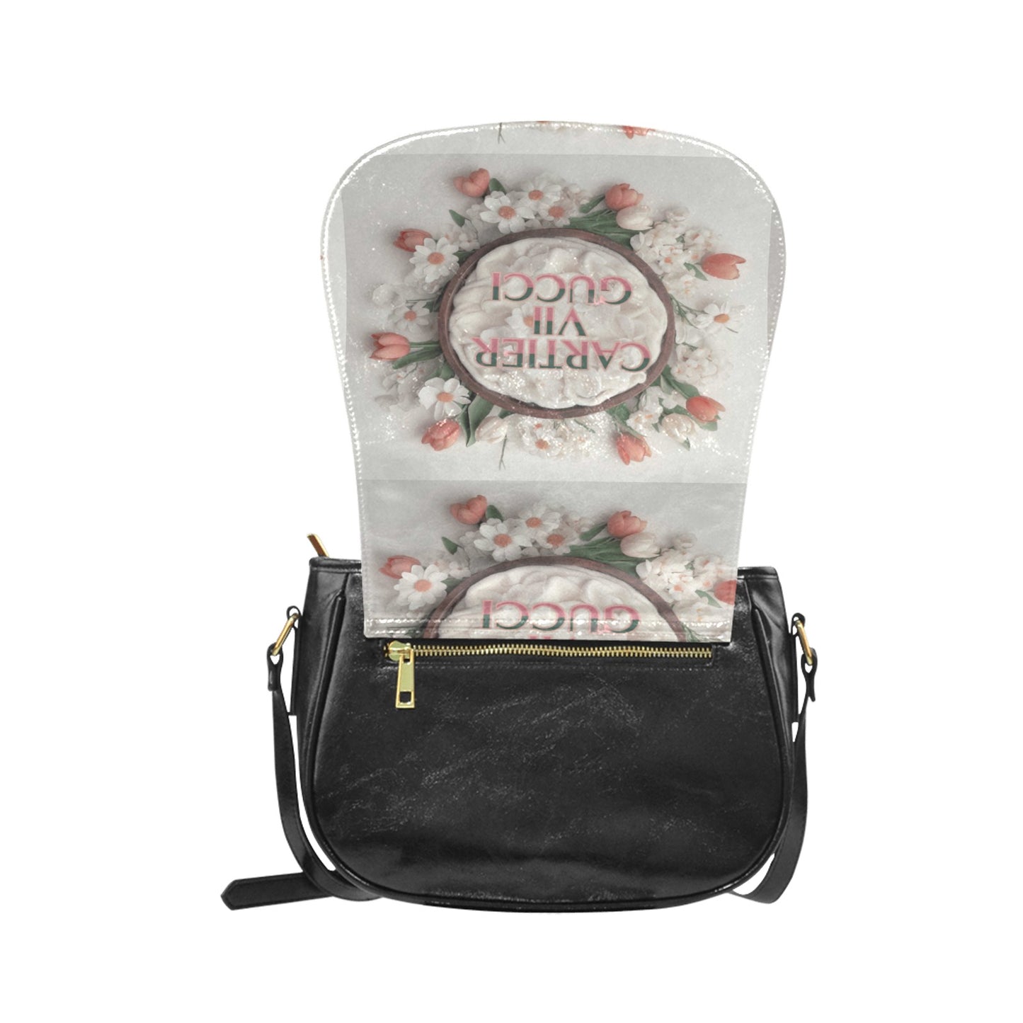 Cartier Gucci Classic Saddle Bag (Model 1648) (Small)