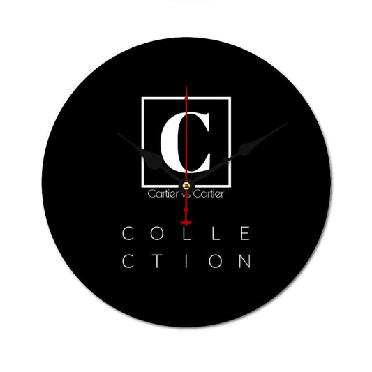 Wooden Wall Clock without Scale