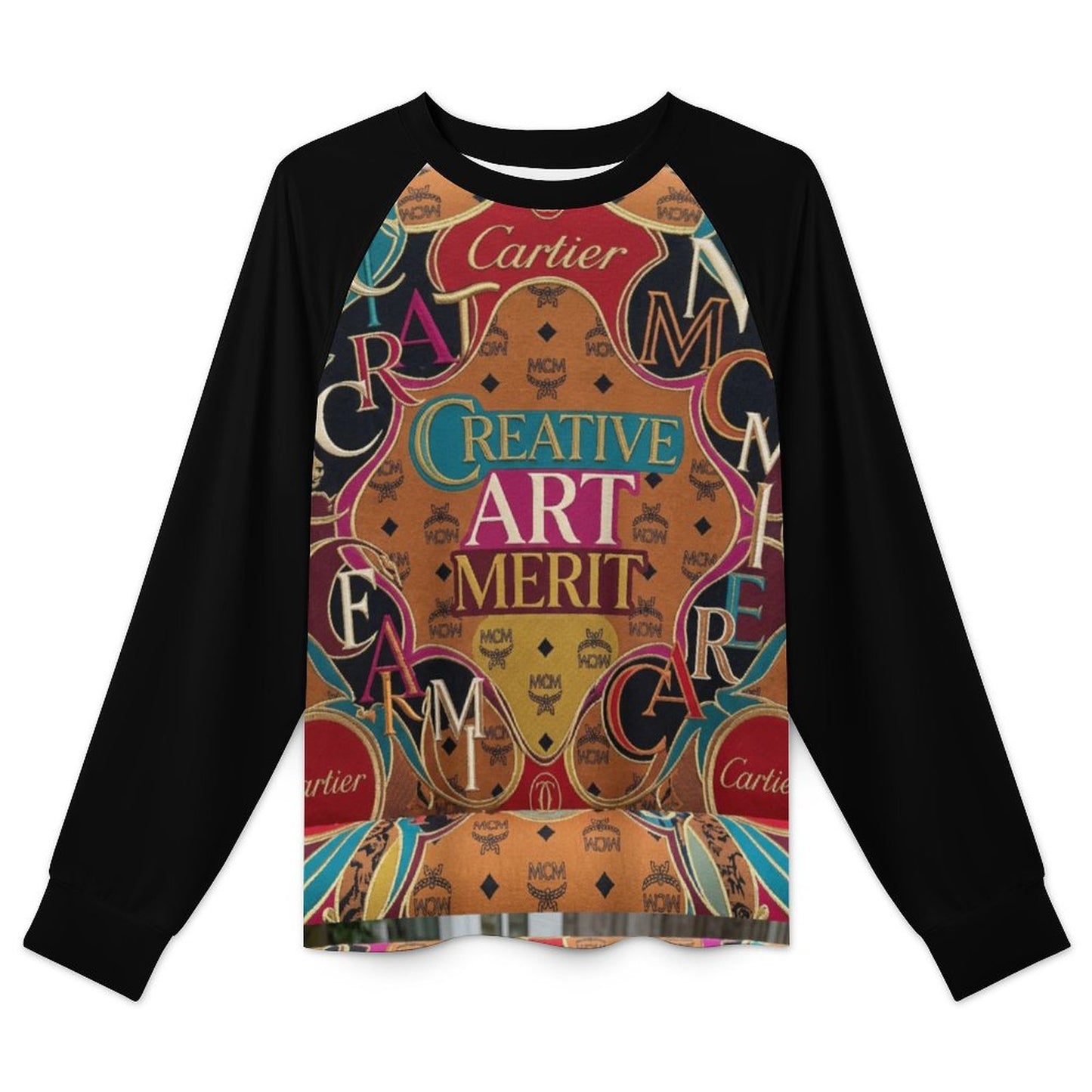 180gsm Women's Long Sleeve Quick Dry Top(All-Over Printing)