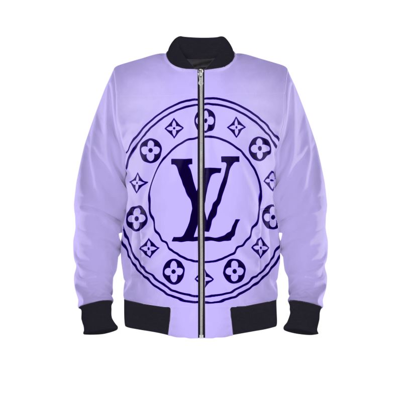 Mens Reversible Silk Bomber Jacket