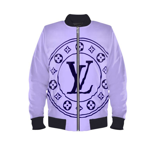 Mens Reversible Silk Bomber Jacket