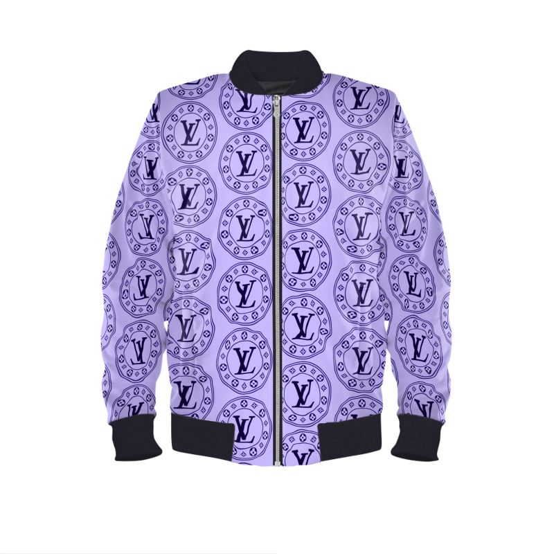 Mens Reversible Silk Bomber Jacket