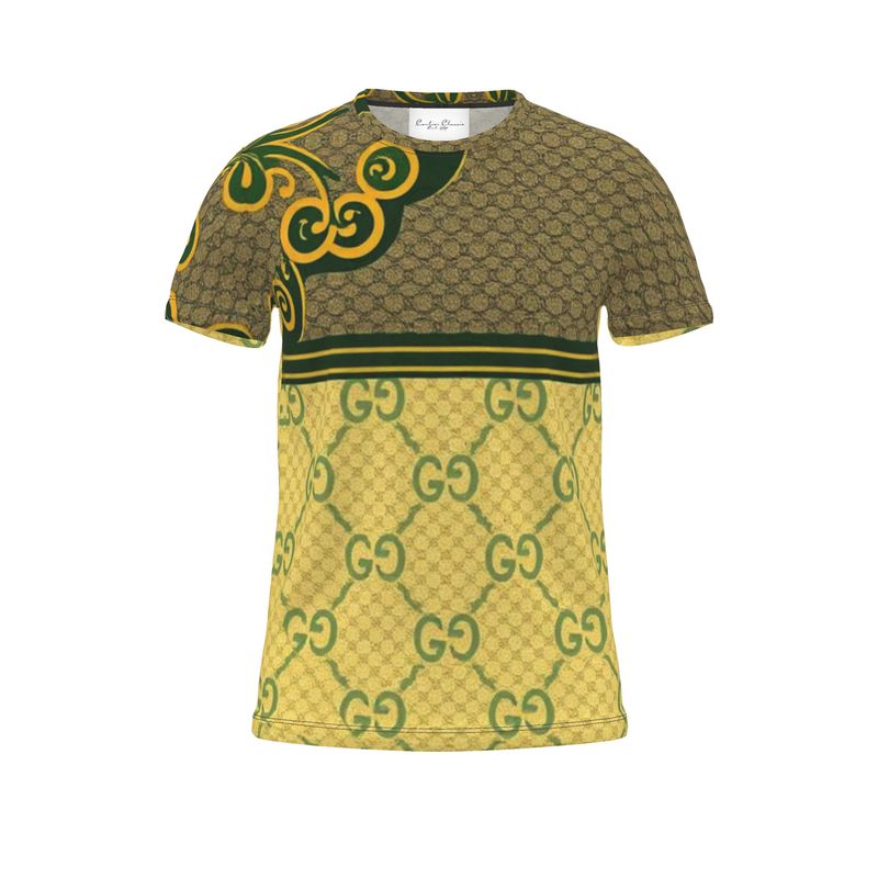 Cut and Sew All Over Print T-Shirt