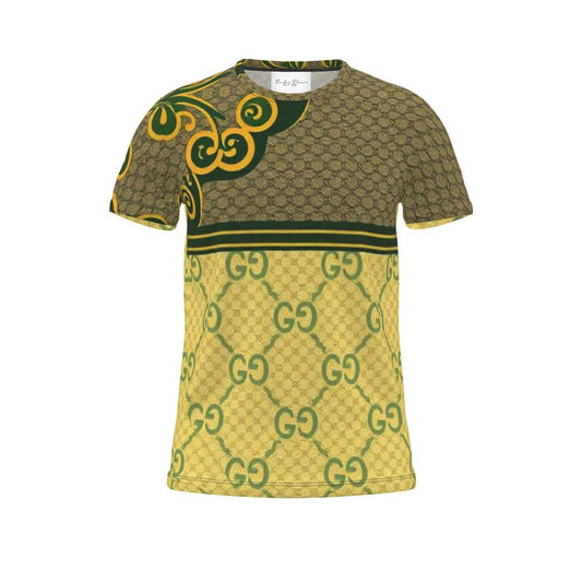 Cut and Sew All Over Print T-Shirt