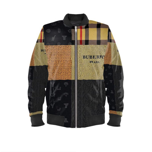 Burbery By Carti Mens Bomber Jacket