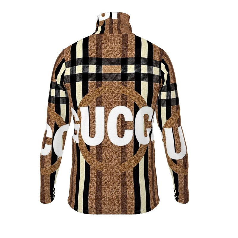 Mens slim fit roll neck