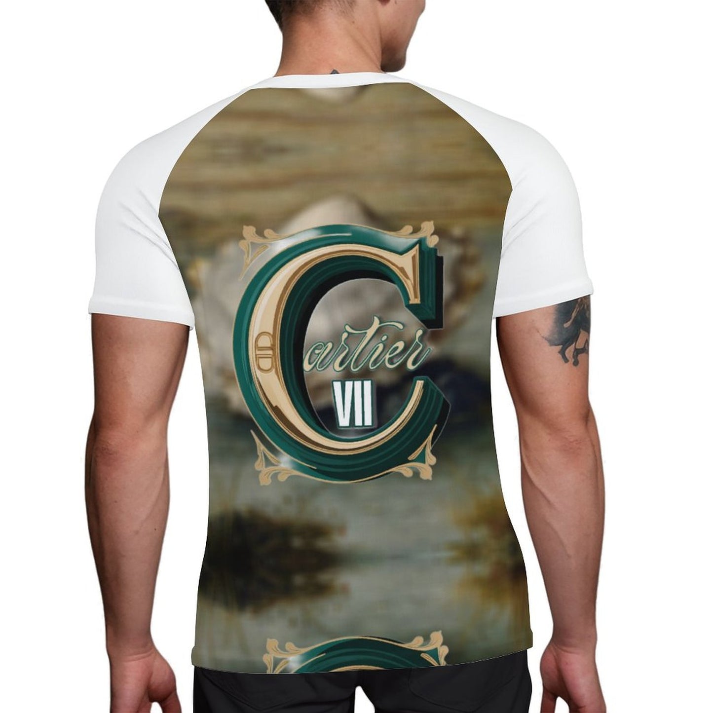 180gsm Men's Ice Silk Quick Dry Top(All-Over Printing)