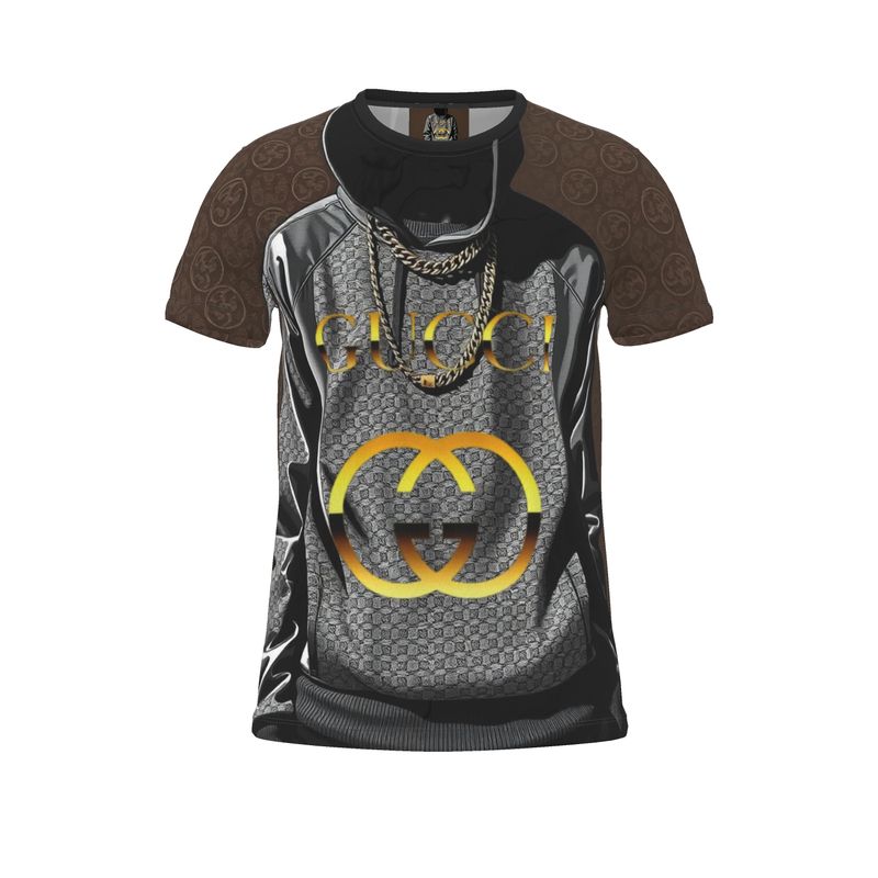 Cut and Sew All Over Print T-Shirt