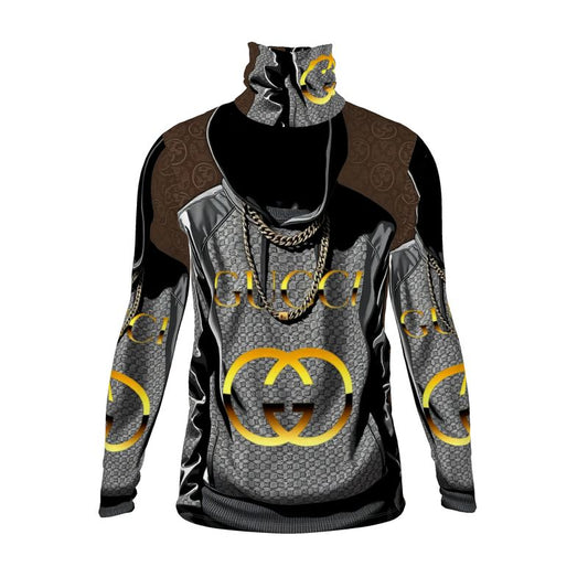 Mens slim fit roll neck