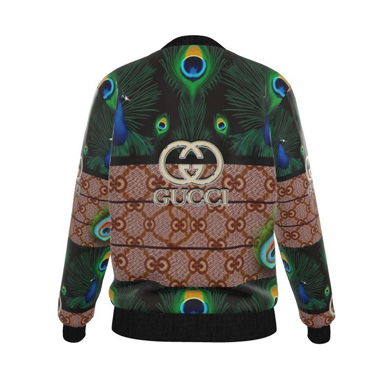 Womens Reversible Silk Bomber Jacket