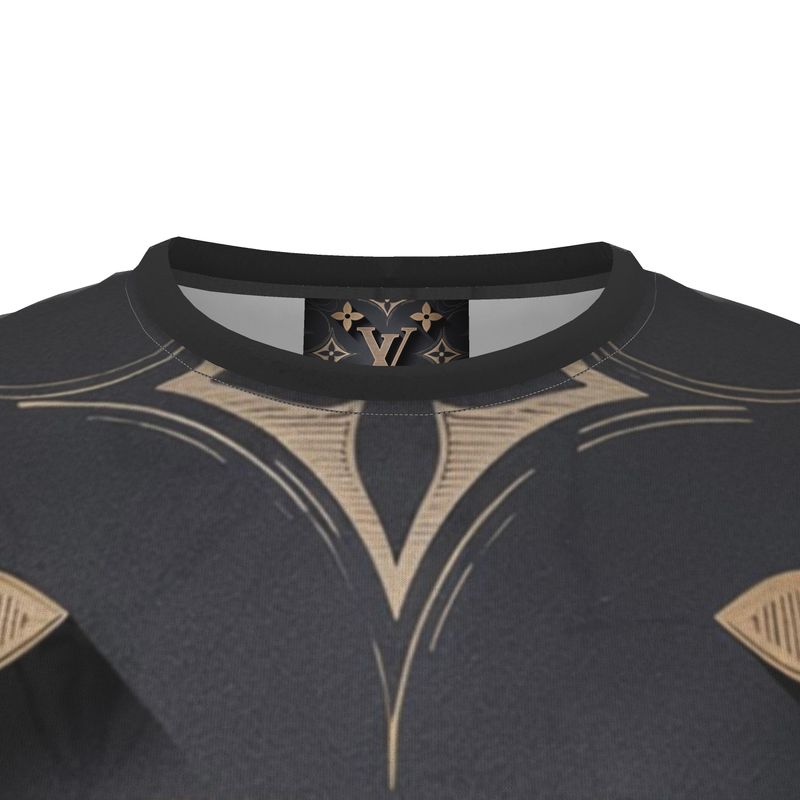 Cut and Sew All Over Print T-Shirt