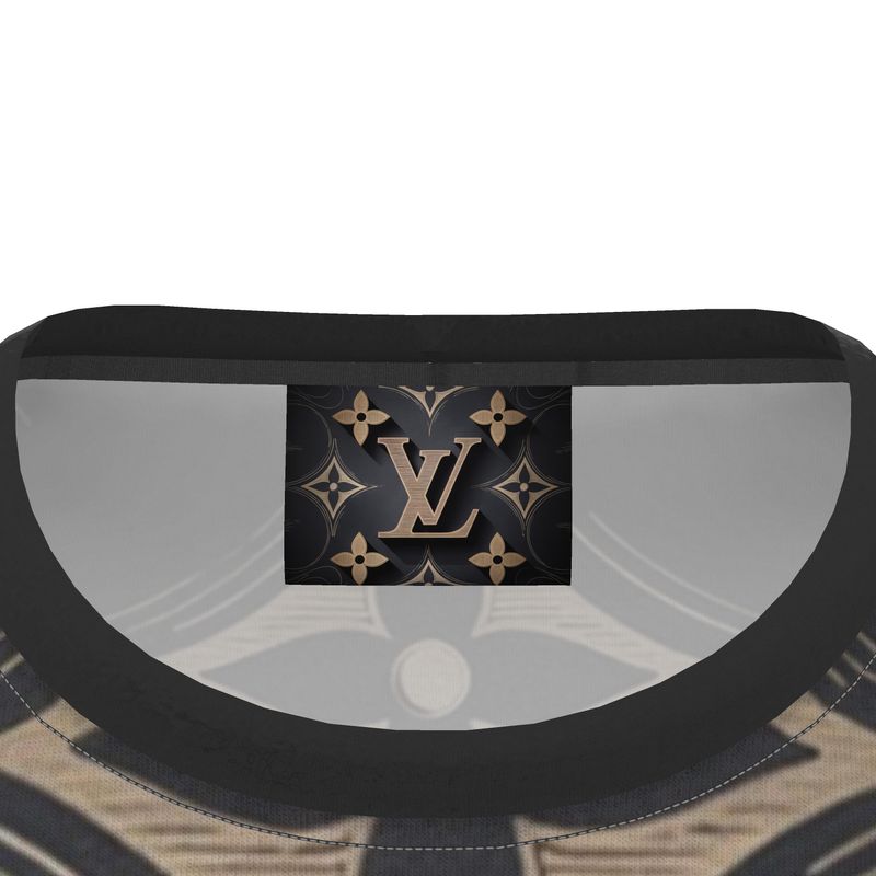 Cut and Sew All Over Print T-Shirt