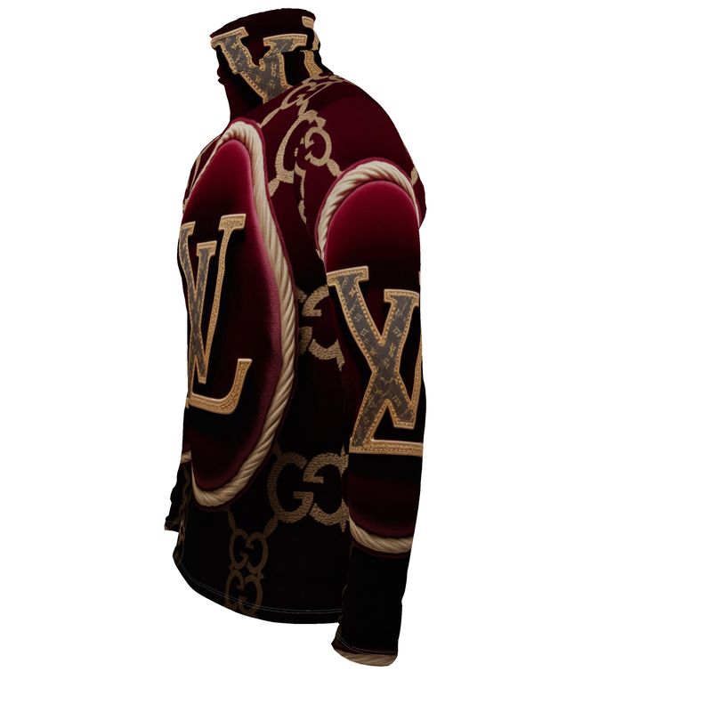 Mens slim fit roll neck