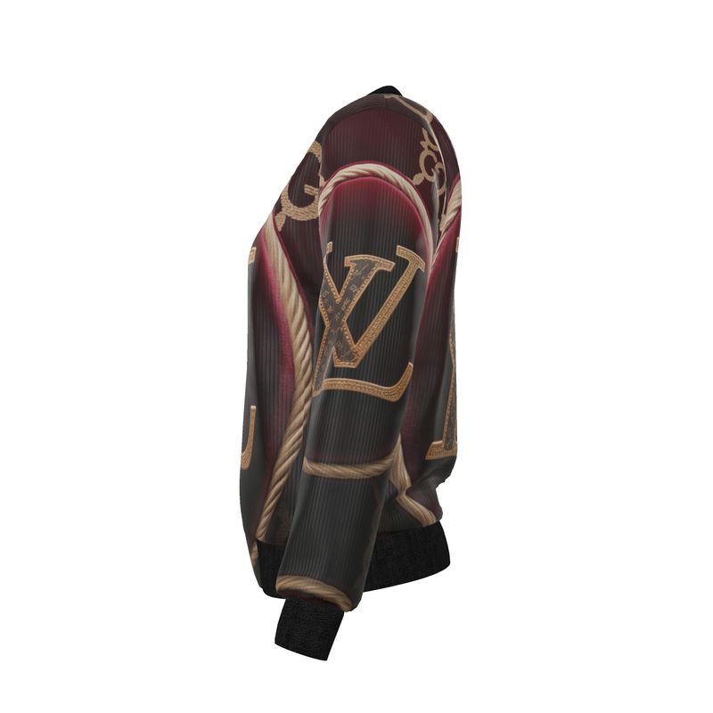 Women's Reversible Silk Bomber Jacket