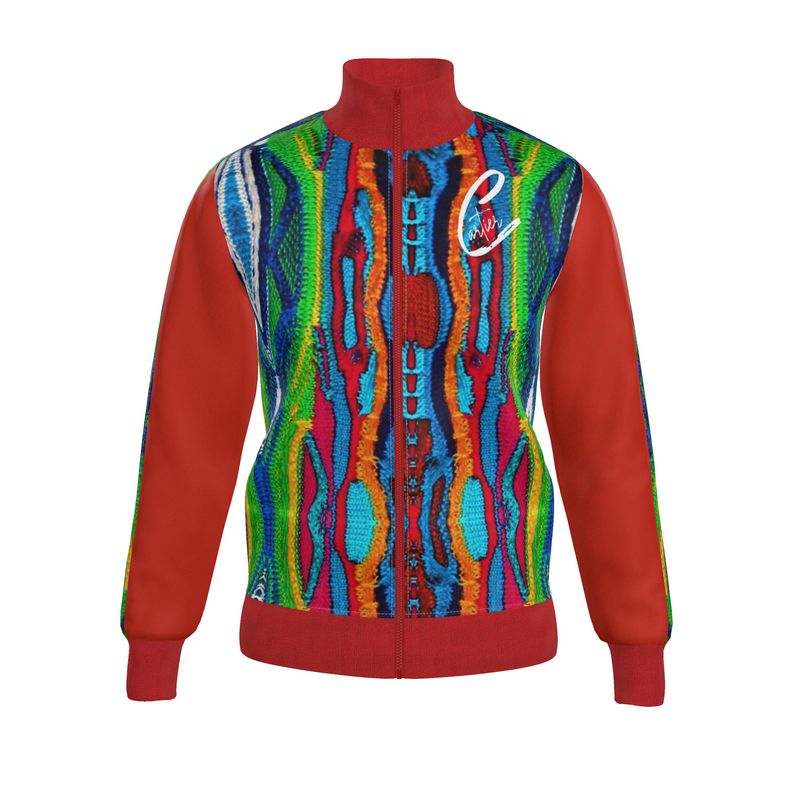 Carti Cool Red Mens Tracksuit Jacket
