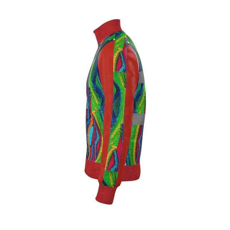 Carti Cool Red Mens Tracksuit Jacket