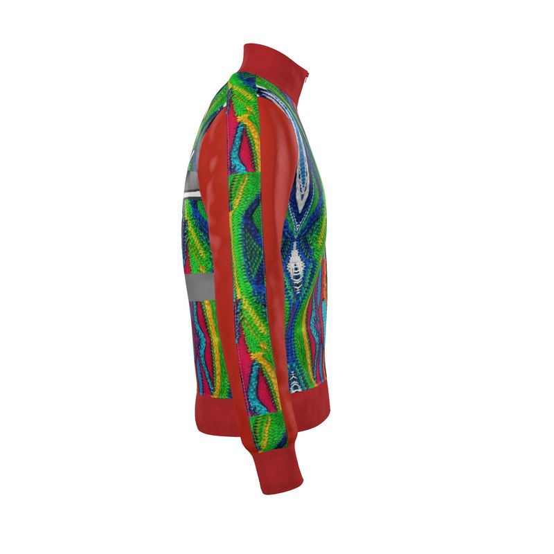 Carti Cool Red Mens Tracksuit Jacket