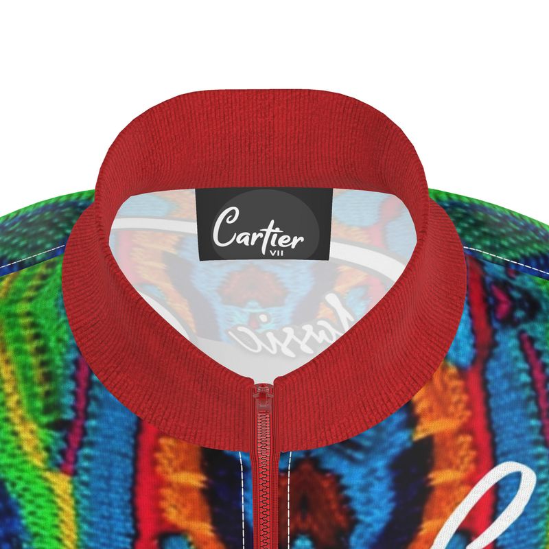 Carti Cool Red Mens Tracksuit Jacket