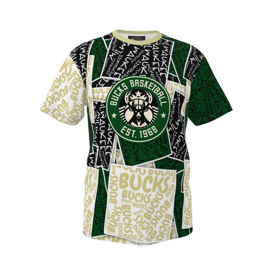 Bucks Milwaukee Men’s Boxy Fit Cotton T-Shirt