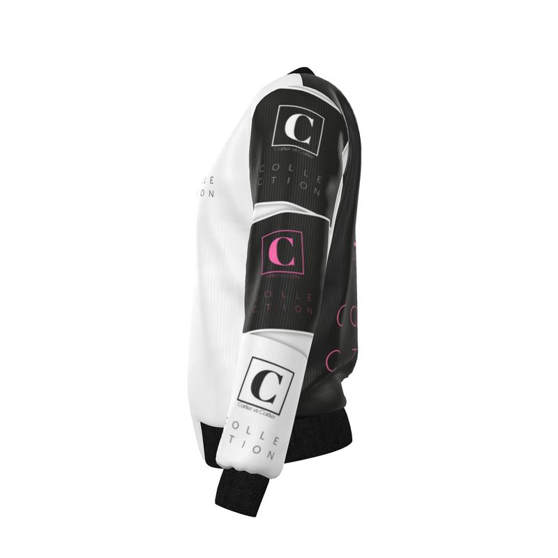 Carti Collection Women's Reversible Silk Bomber Jacket