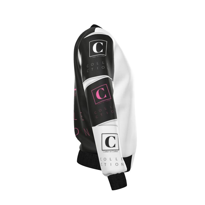 Carti Collection Women's Reversible Silk Bomber Jacket