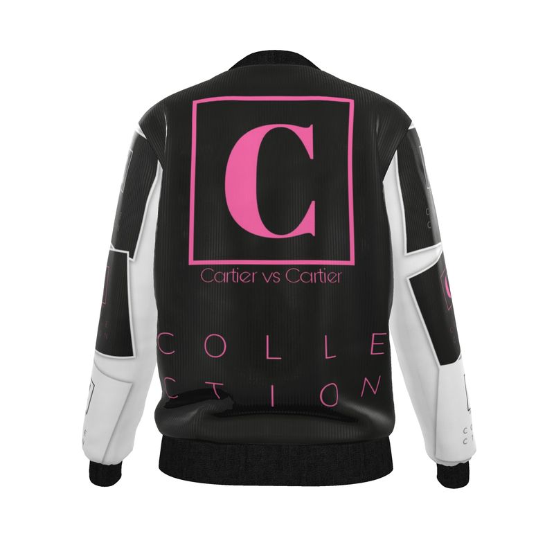Carti Collection Women's Reversible Silk Bomber Jacket
