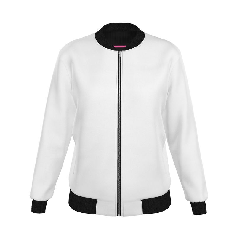 Carti Collection Women's Reversible Silk Bomber Jacket
