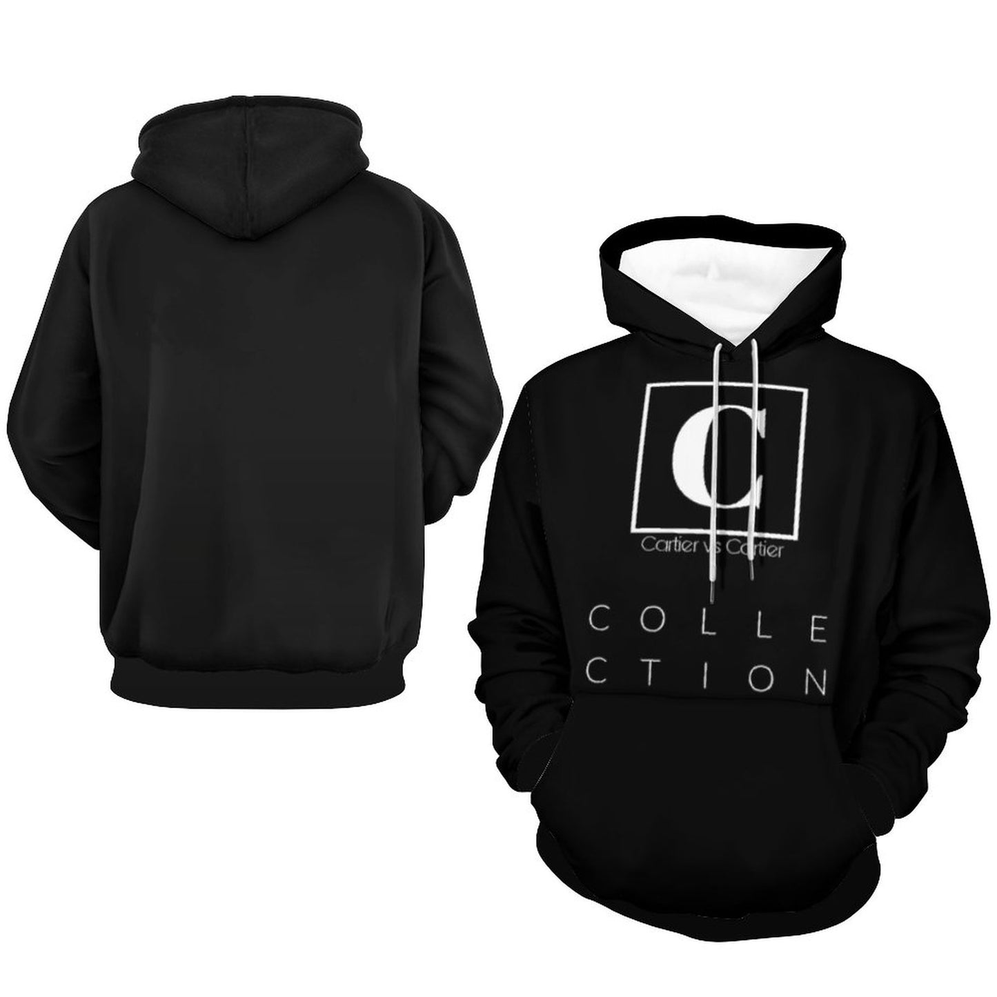 Cartier Vs Cartier Printed Hoodie for Men