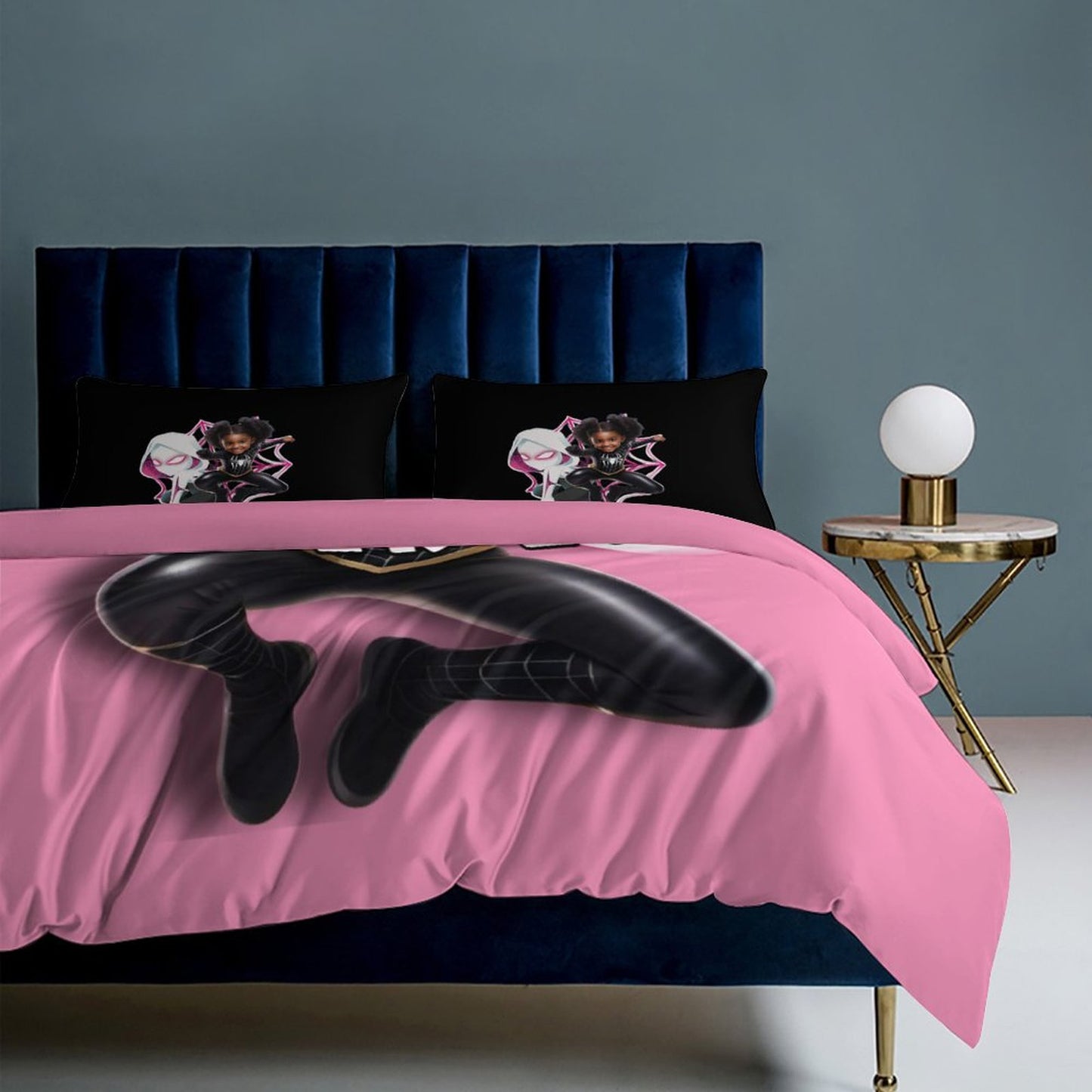 Super Vanna 3-Piece Bedding Set-86"×70"/ 218×177cm (Dual-sidede Printing)