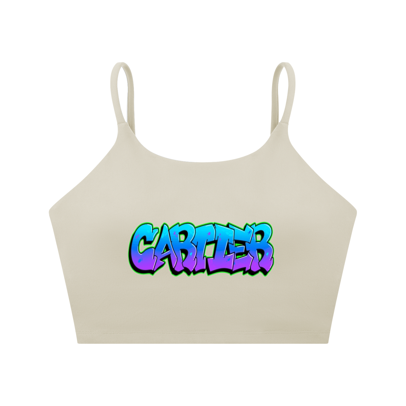 Spaghetti Strap Yoga Sports Bra