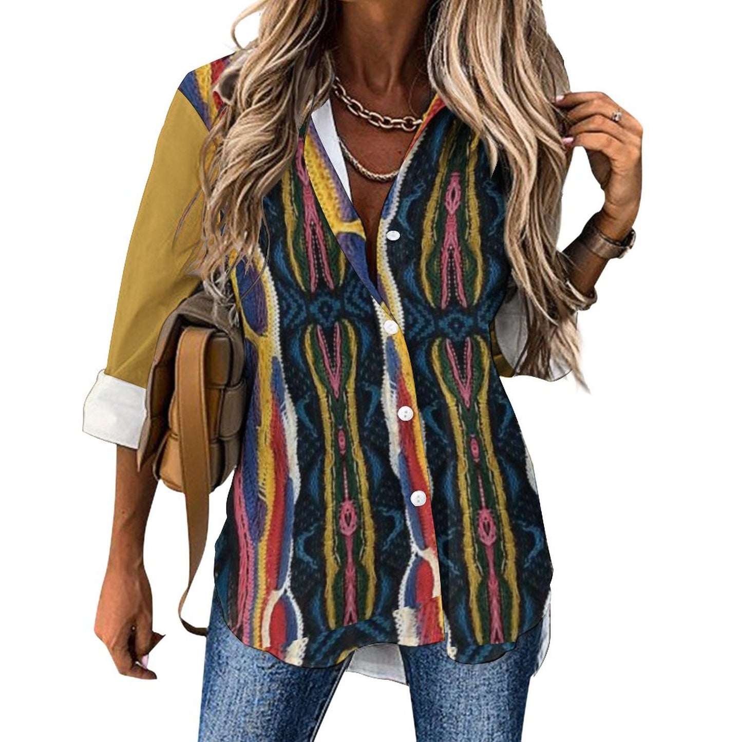 Cartier Cool Colors Hem Shirt(All-Over Printing)