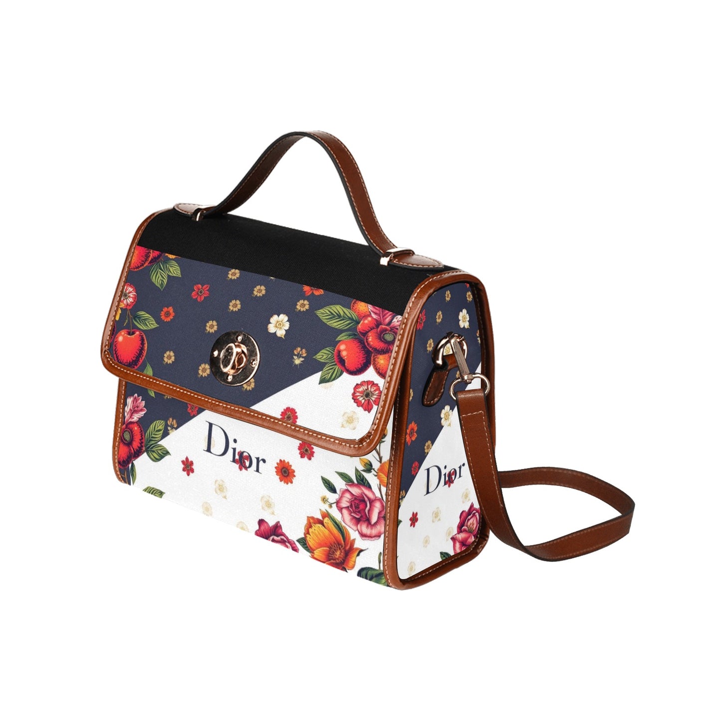 Cartier /Dior Canvas Bag-Brown (