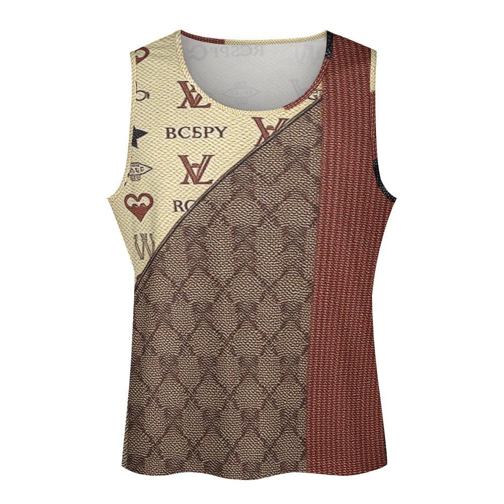 VL Men's Full print vest
