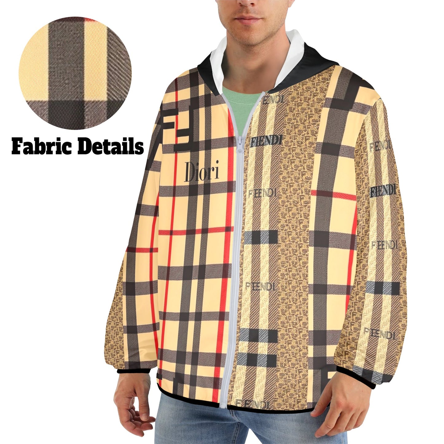 Feni Dior by cartiMen's Lightweight Sun Protection Hoodie