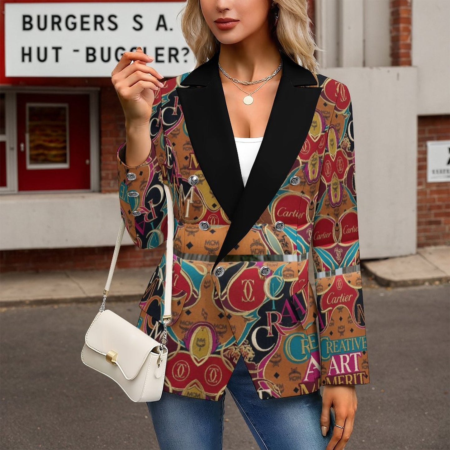 CMCM Women's Casual Blazer