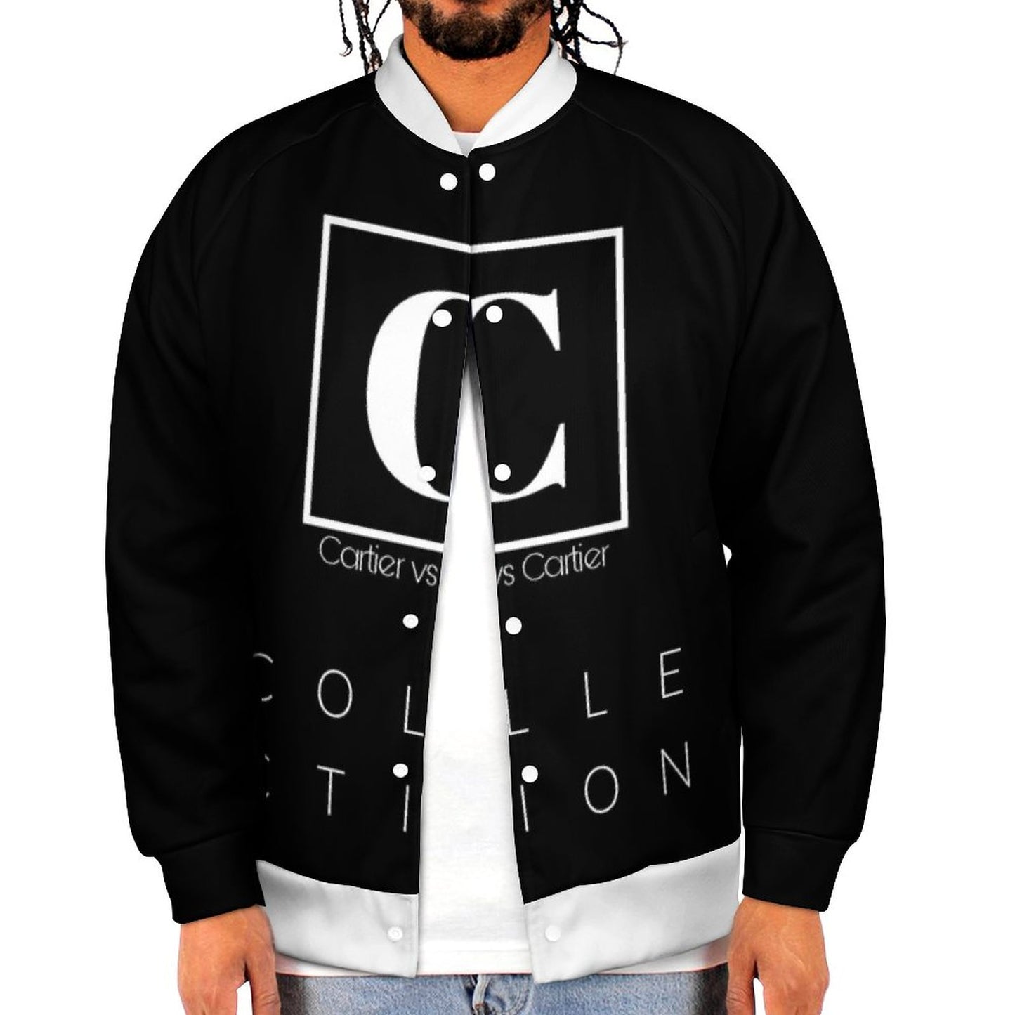 Men's Baseball Jacket (All-Over Printing)