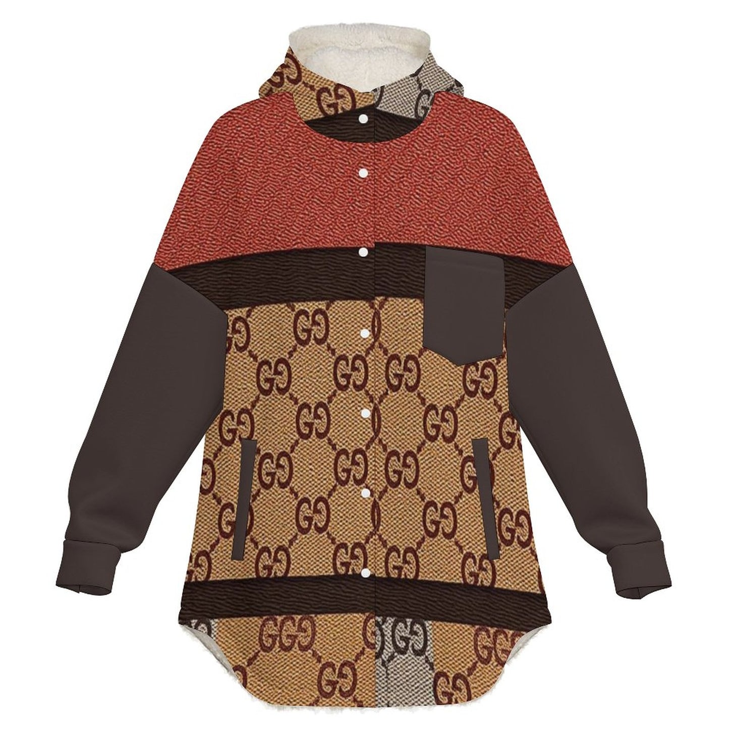 Double-Layer Hooded Top(All-Over Printing)