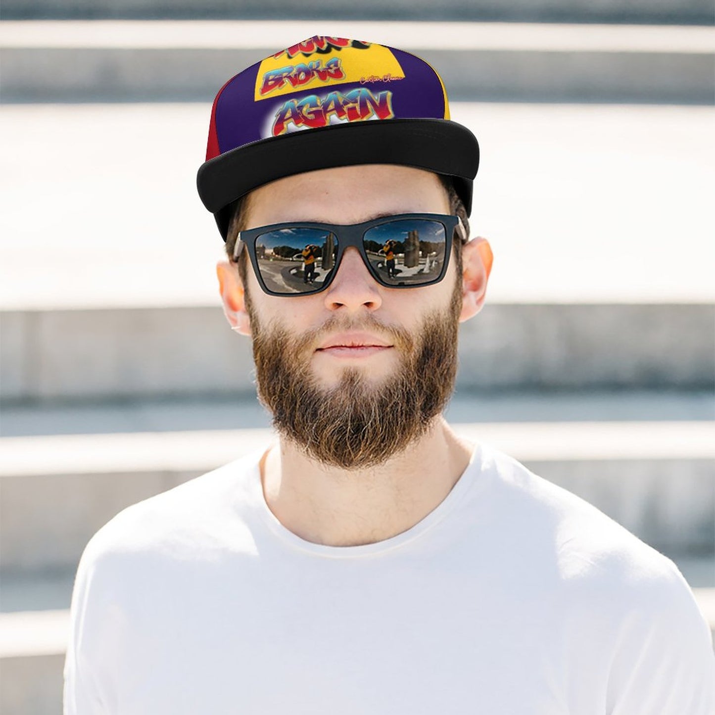 Unisex Never Broke Snapback Cap