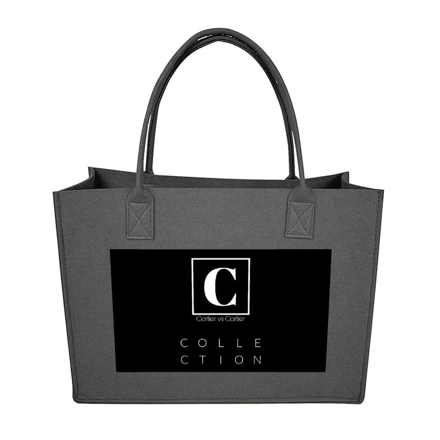 Cartier Vs Cartier Felt Bag(Front Printing)