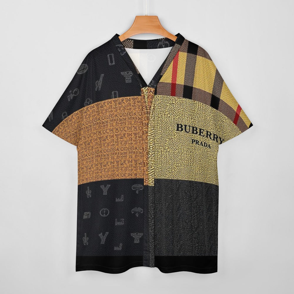 Cartier Berry V-neck bat sleeve two piece set