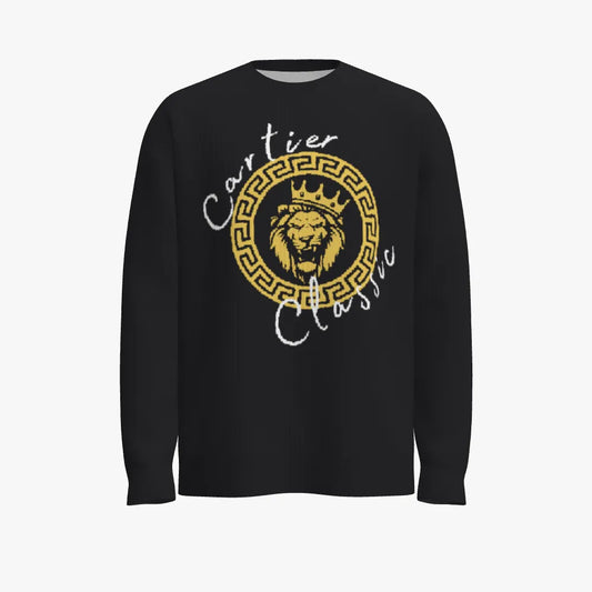 CArtier Classic Men's Oversized Crew Neck Pullover