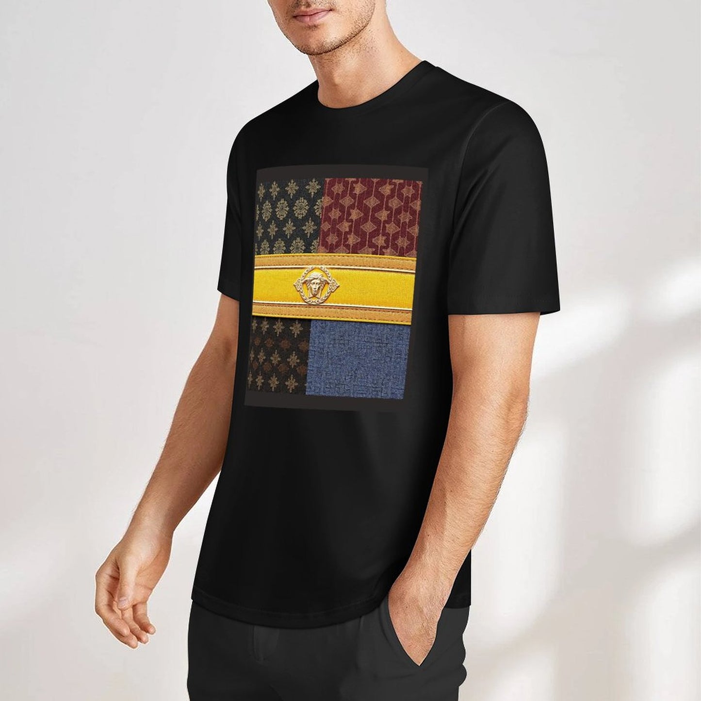 Cartier VersusCotton Men's Short Sleeve T-shirt