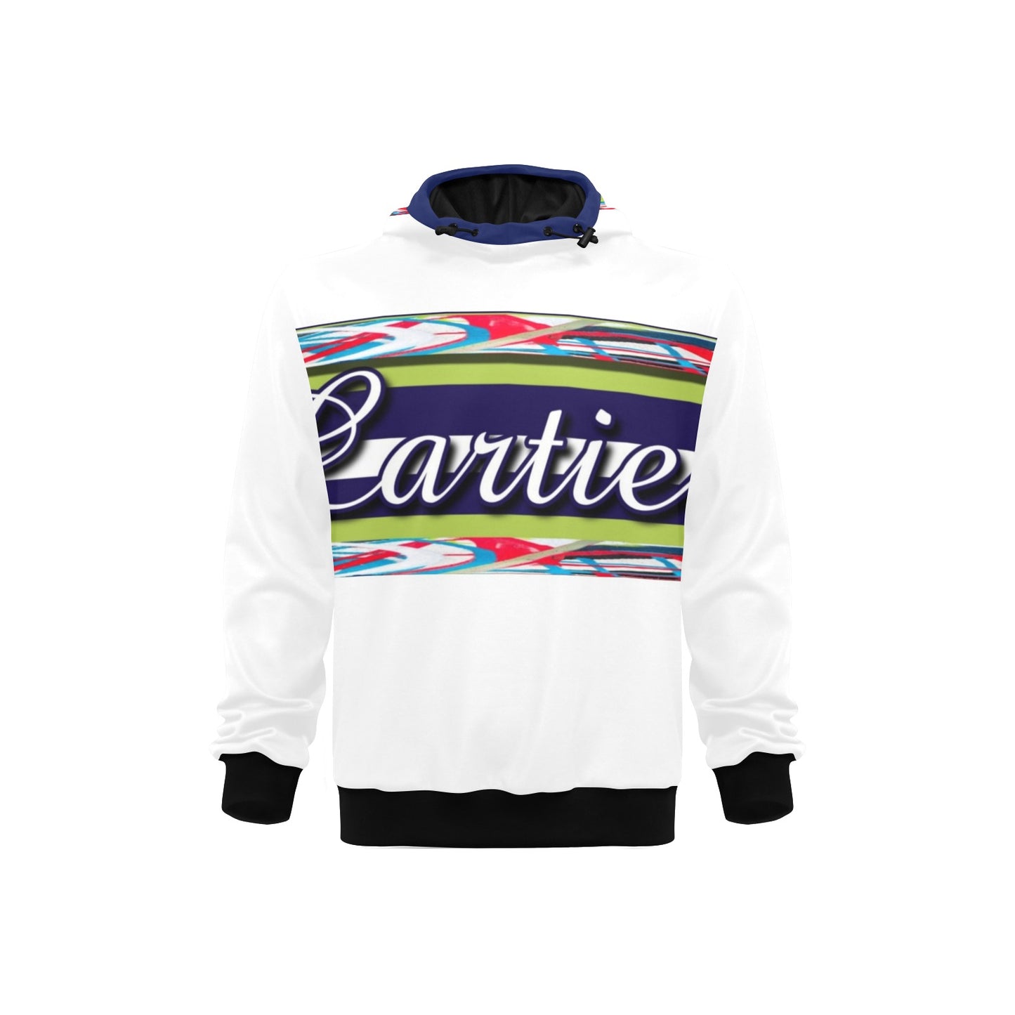 High Neck Pullover Hoodie for Men  H24
