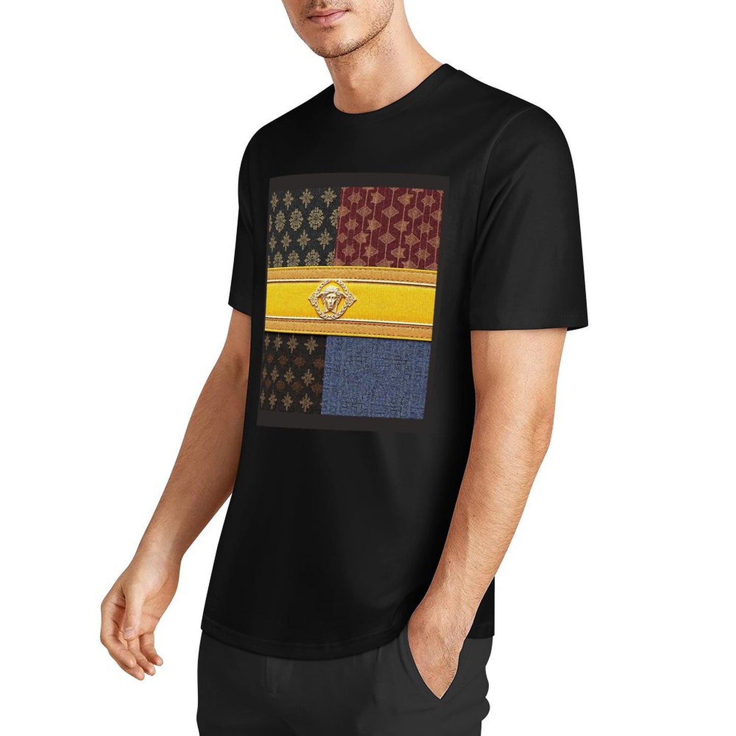 Cartier VersusCotton Men's Short Sleeve T-shirt